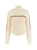 GUESS ATH D COL Felpa Jasmine sabbia