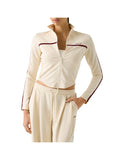 GUESS ATH D COL Felpa Jasmine sabbia