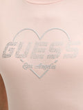 GUESS ATH D PRE T-shirt Narciso rosa