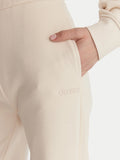 GUESS ATH D PRE Pantaloni tuta yayoi wide leg bianco