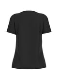 GUESS ATH D PRE T-shirt Giuditta logo stampato cuori nero