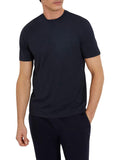 GUESS ATH U COL T-shirt Alphy basic blu