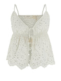 Top in pizzo sangallo