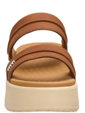 HEY DUDE D Ciabatte austin slide classic platform cognac
