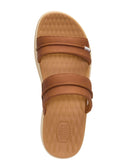 HEY DUDE D Ciabatte austin slide classic platform cognac