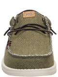HEY DUDE U Scarpe wally braided OLIVA