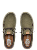 HEY DUDE U Scarpe wally braided OLIVA