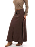 I AM FSHN-WY Gonna lunga in tencel CAFFE