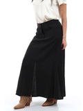 I AM FSHN-WY Gonna lunga in tencel nero