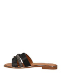 I AM MRY&C Ciabatta bassa a fascia nero