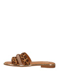 I AM MRY&C Ciabatta bassa a fascia LEOPARDATO