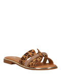 I AM MRY&C Ciabatta bassa a fascia LEOPARDATO