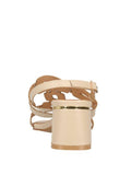 I AM MRY&C Sandalo con tacco basso beige