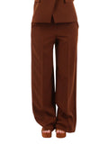 I AM R-CMPN Pantaloni eleganti da completo nocciola
