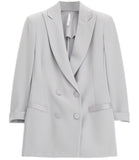IMPERIAL D Giacca manica 3/4 da completo GRIGIO PERLA