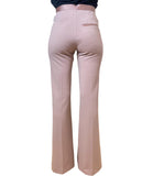 IMPERIAL D Pantaloni palazzo da completo cipria cipria