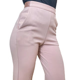 IMPERIAL D Pantaloni palazzo da completo cipria cipria