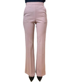 Pantaloni palazzo da completo cipria