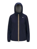 K-WAY D Giubbino Marguerite stretch poly jersey blu