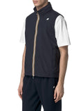 K-WAY U Gilet smanicato Valen stretch nylon jersey blu