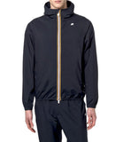 K-WAY U Giubbotto Jack stretch dot blu