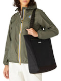 K-WAY U Shopping bag impermeabile unisex Elliant nero