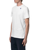 K-WAY U T-shirt Leonide bianco