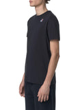 K-WAY U T-shirt Leonide blu