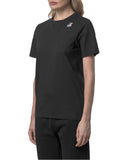 K-WAY U T-shirt Leonide nero