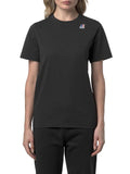 K-WAY U T-shirt Leonide nero