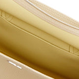 LACOSTE ACC. Borsa tote con zip Anna beige