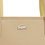 LACOSTE ACC. Borsa tote con zip Anna beige