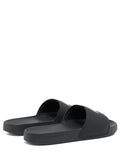 LACOSTE CALZ. U Ciabatta con logo circolare NERO/B.CO