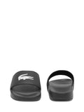 LACOSTE CALZ. U Ciabatta con logo circolare NERO/B.CO