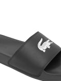 LACOSTE CALZ. U Ciabatta con logo circolare NERO/B.CO