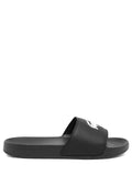 LACOSTE CALZ. U Ciabatta con logo circolare NERO/B.CO