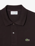 LACOSTE U Polo regolare 1212 MARRONE SCURO
