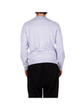 LACOSTE U Maglioncino girocollo in cotone celeste