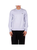 LACOSTE U Maglioncino girocollo in cotone celeste