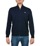 LACOSTE U Cardigan full zip blu