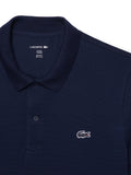 LACOSTE U Polo regolare in misto cotone blu