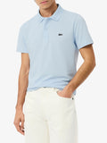 LACOSTE U Polo regolare in misto cotone cielo