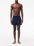 LACOSTE U Costume short con logo coccodrillo BLU/VERDE