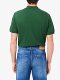 LACOSTE U Polo in cotone piquet light verdone