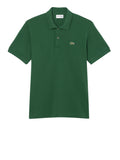 LACOSTE U Polo in cotone piquet light verdone