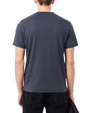 LACOSTE U T-shirt con ricamo caratteristico GRIGIO SCURO