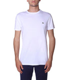 LACOSTE U T-shirt pima cotton bianco