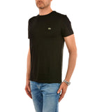 LACOSTE U T-shirt in cotone pima nero