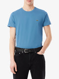 LACOSTE U T-shirt in cotone pima AVION
