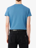 LACOSTE U T-shirt in cotone pima AVION